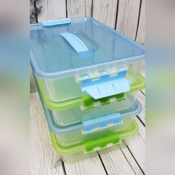 4 Stackable & Portables Containers - Picture 5 of 9